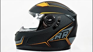 Kask LAZER Bayamo Red Race black orange grey