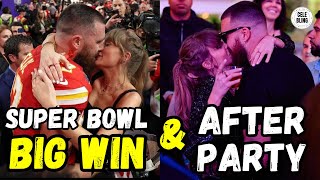 Taylor Swift Celebrates Kelce's Championship Win @Super Bowl 2024 #taylorswift #superbowl #CELEBLING