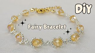 How to make a bracelet | how to make an easy bracelet | fairy bracelet | handmade bracelet | diy