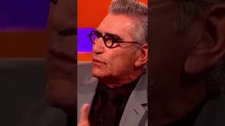 Eugene Levy being confused with Hugh Jackman. #grahamnorton #eugenelevy #jamesbond