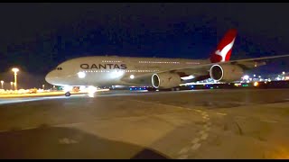 Ramper POV : A380 taxiing to gate