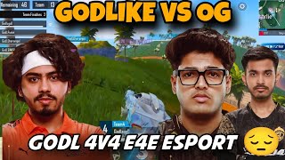 🇮🇳team GODL vs OG🚨 Godl 4v4 fight choke🙄#godlike #jonathan #godl #jonathangaming