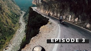 CLIFFSIDE MOTORCYCLE RIDE - HIMALAYAN MOTORCYCLE TRIP