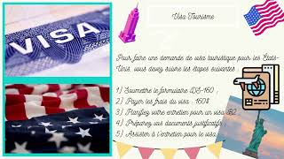 Visas Américain : B-2 Visa Tourisme