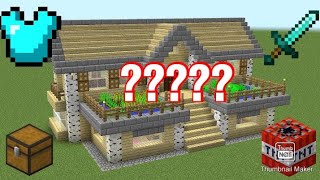 I sneaked inside someone's house, but this happened.....(Minecraft)