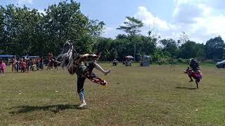 tari bujang ganong EBEG TURONGGO SEKAR LARAS LIVE lapangan sokawera kec padamara purbalingga