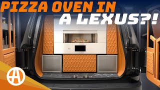 Lexus Monogram GX is an Off-Road Pizza Oven and Bar!