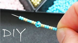 Easy tutorial How to make a beaded ring