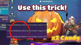 100% working trick ! double up your candy !