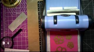 My New Sizzix Big Kick Unboxing Sort of