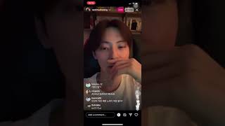 이재욱 황민현 Lee Jaewook and Minhyung interaction on Instagram Live IG Live