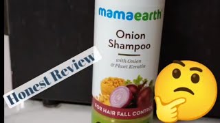 Mamaearth Onion Shampoo review#honestreview