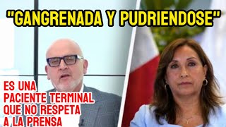 BETO ORTIZ destruye a DINA BOLUARTE: "paciente terminal", el futuro político de la presidenta