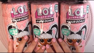 Unpacking L.O.L Surprise Dolls ~ Hairgoals Series 1