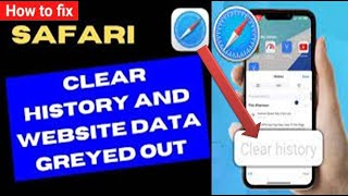 How To Fix Safari Clear History Button Greyed Out On iPhone   Full Guide