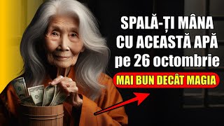 FII BOGAT! SPALĂ-ȚI MÂINILE CU ACEASTĂ APĂ pe 26 octombrie și ATRACTEAZĂ BANI | Învățături Budiste"