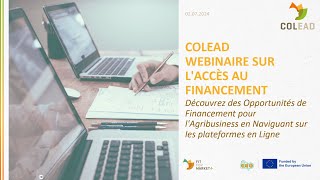 Explorez les Opportunités de Financement pour l'Agribusiness sur les plateformes en Ligne–2.07.2024