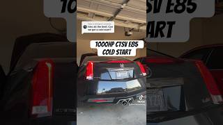 1,000hp Cadillac E85 cold start! #short #shorts #e85 #automotive