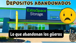 Lo que abandonan los gueros en Estados Unidos Deposito abandonado tool haul storage handy man dream