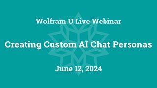 Creating Custom AI Chat Personas