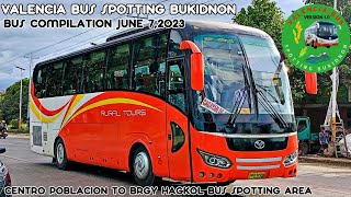 Valencia Bus Spotting Bukidnon, Bus Compilation 2023 RTMI / S5 / Pabama Centro Poblacion to Hagkol.