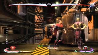 Injustice: Superman d2 quickstand combos