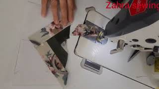 من بقايا القماش خياطة غطاء صاك ♥️ Sew a sachet from leftover fabric#diy_handmade