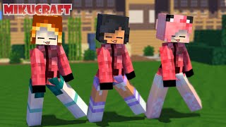 just dance wedding aphmau kc and kim - minecraft animation #shorts