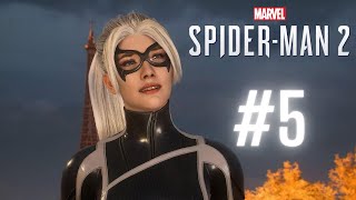 Spider Man 2 100% Platinum Gameplay Walkthrough Part 5 (PS5 4K 60fps)