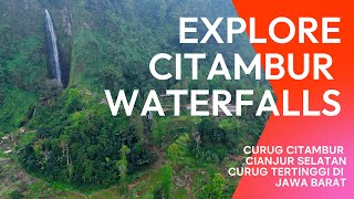 PESONA KE INDAHAN CURUG CITAMBUR DARI UDARA UPDATE 2024