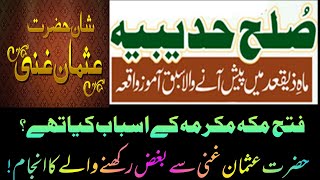 Sulah Hudaibiya . Fatah Makkah. صلح حدیبیہ  ۔ فتح مکہ مکرمہ کے اسباب ۔ عثمان غنی سے بغض کا انجام ۔