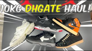 HUGE 10KG DHGATE SHOE HAUL! (Shoes, Balenciaga + MORE)