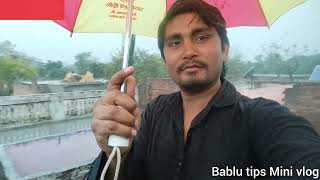 My first mine vlogs Video  india barish 😀 india my first mine vlogs video | My first mine vlogs 🌨️🏖️