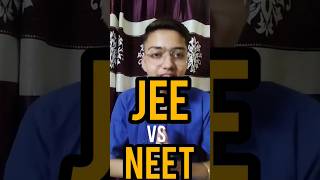 JEE VS NEET 🔥| Which is more tough to crack? | #iit #aiims