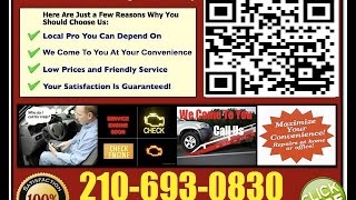 Best Mobile Mechanic San Antonio Auto Car Repair Service Technician Shop Near Me