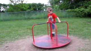 Jonathan on Merry Go Round