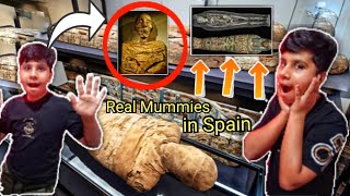 Mummies 👽💀in Spain| Horror | School Trip| Barcelona| Spain| DIYA AND BRO.