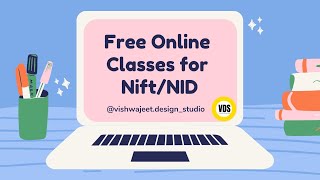 Nift/NID free Demo Classes for Batch 2021-2022