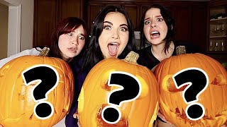 Pumpkin Carving Challenge w/ My Roommates!