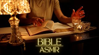 ASMR Bible Reading - The Book of James + Cozy Fire Sounds 🔥