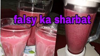 Falsy la juice recipe, falsy la sharbat bnany ka tarika #short#shortvido