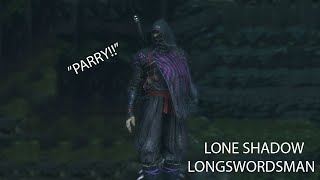 Defeating the LONE SHADOW longswordsman in Sekiro