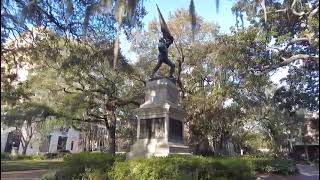 Sgt William Jasper Monument, Madison Square, Savannah, Georgia