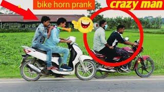 motorcycle Horn Prank !🛵The Best Of Motorcycle Horn Prank 2021 Public Funny Reaction/FuN TV PranK