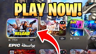 Where Is Fortnite Reload Mode? (How To Play Fortnite Reload OG Mode In Fortnite)