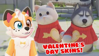 VALENTINE'S DAY SKINS! | Furry Plays PARTY ANIMALS | February 13, 2024