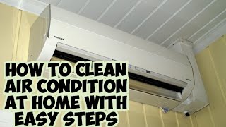 How to clean your air condition at home