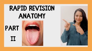 Tongue Anatomy | Head & Neck | with MCQS | Part 2