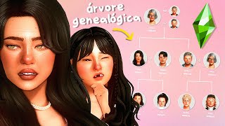 como criar a sua PRÓPRIA ÁRVORE GENEALÓGICA para o the sims 4 sem mod 💖 (thesimstree tutorial)