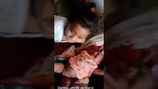 chandamama raave song by cute girl 🥰